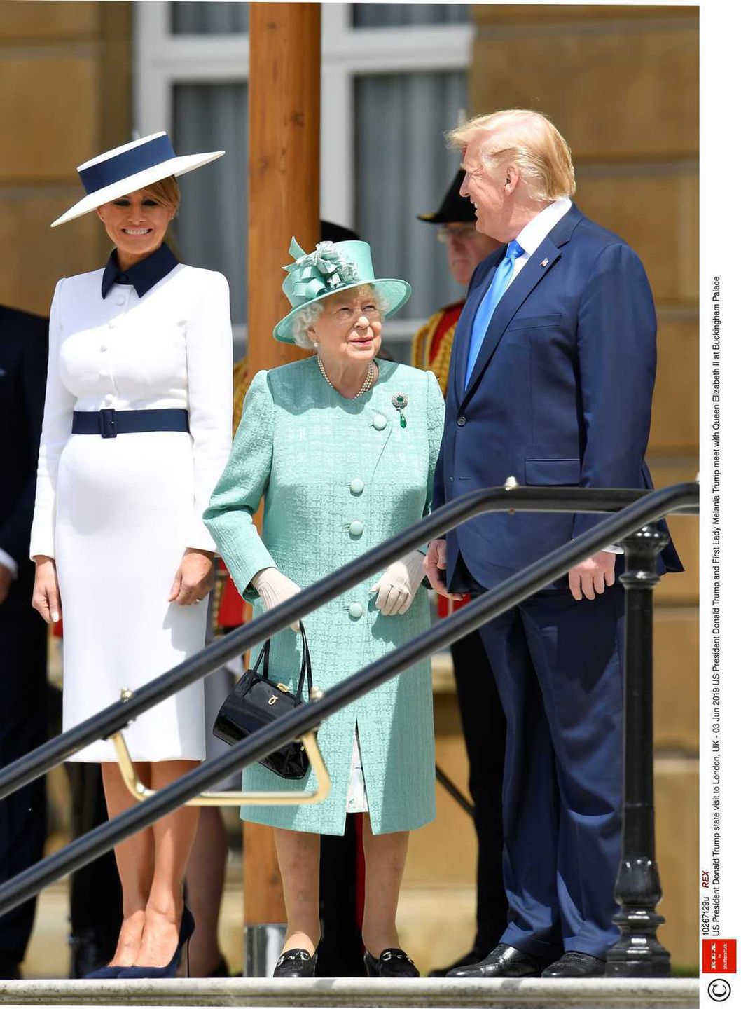 Donald i Melania Trump z wizytą w Wielkiej Brytanii