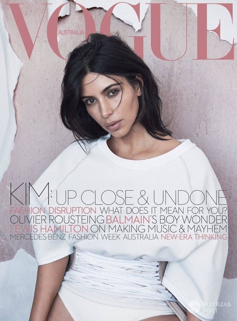 Kim Kardashian, Vogue Australia, czerwiec 2016