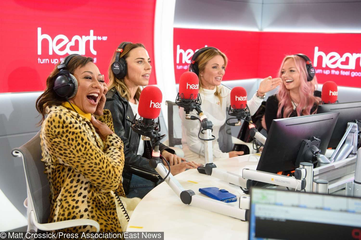 Spice Girls w Londynie odwiedziły radio