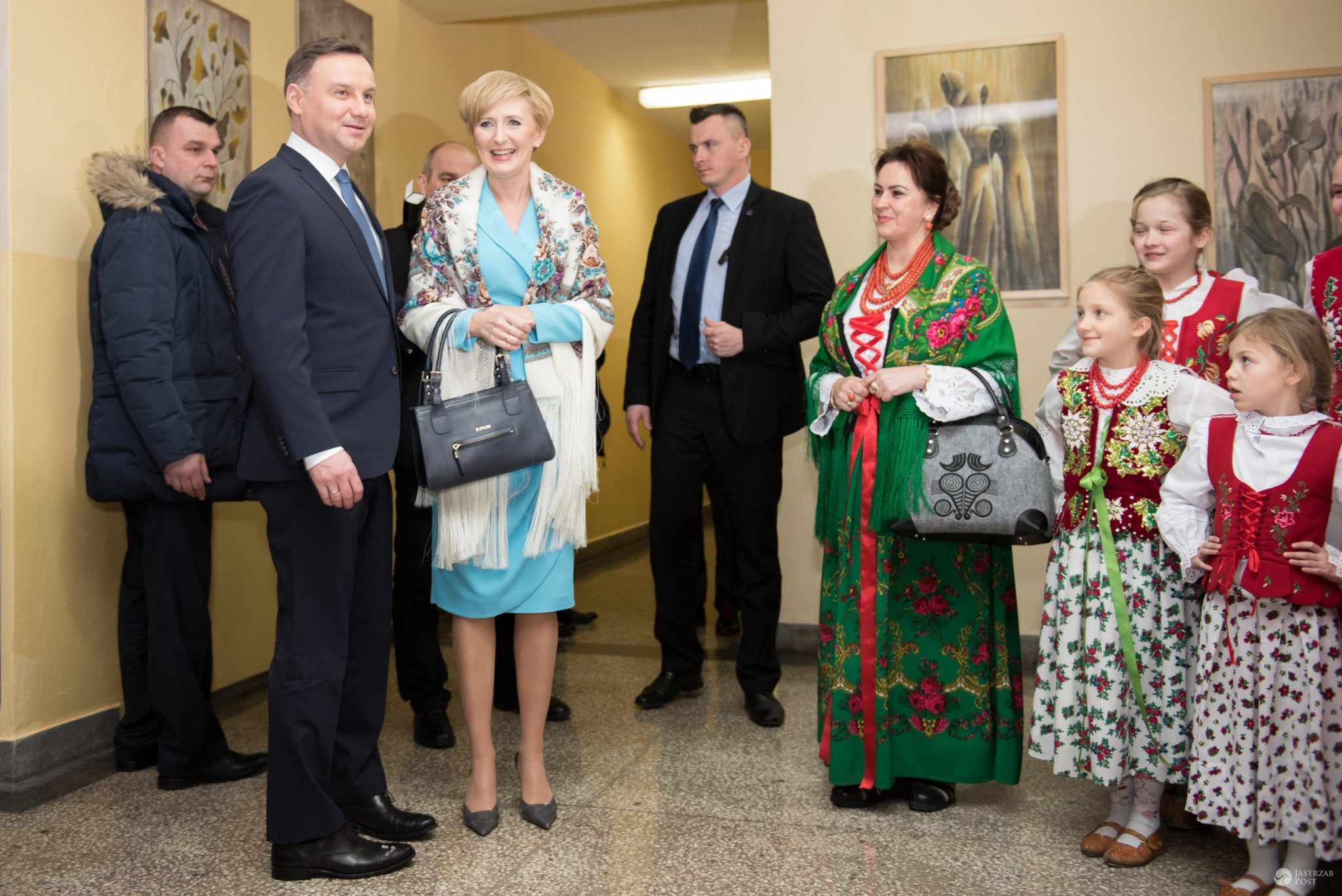 Agata Duda i Andrzej Duda w Zakopanem - luty 2016
