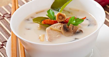 Zagęszczona zupa krem z kurczaka (do kupienia gotowa do spożycia)
