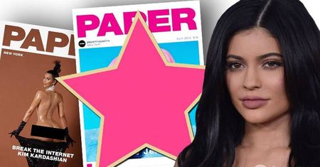 Plastikowa Kylie Jenner na okładce tego samego magazynu, w którym kiedyś Kim Kardashian wypinała pupę