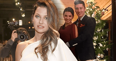 Stało się! Anna Lewandowska POKAZAŁA CIĄŻOWY BRZUSZEK na świątecznym zdjęciu z Robertem! Jest już spory!