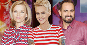 Odchudzona ekipa "Mam talent" na castingu: Agnieszka Chylińska, Małgorzata Foremniak, Agustin Egurrola
