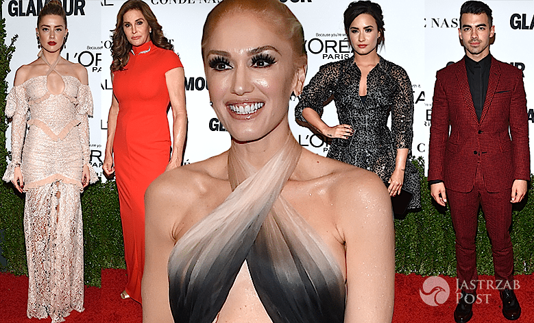 Plejada gwiazd na gali Kobieta Roku Glamour 2016 w Hollywood: Caitlyn Jenner, Amber Heard, Gwen Stefani, Demi Lovato [GALERIA]