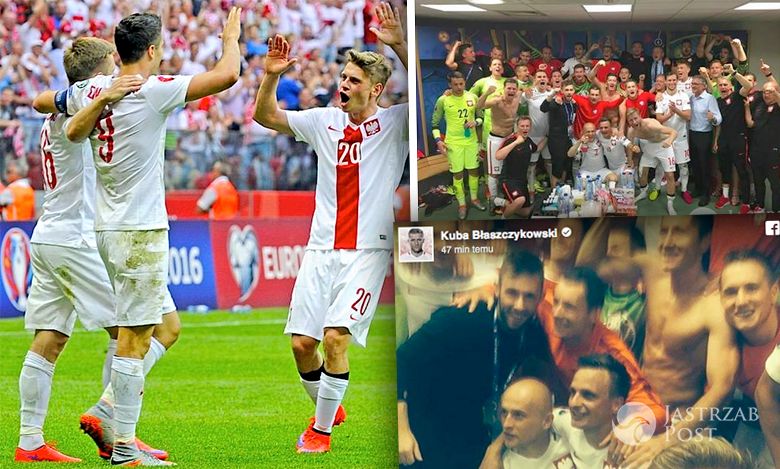 Co za euforia! Radość w szatni Polski po awansie do 1/4 EURO 2016! [GALERIA]