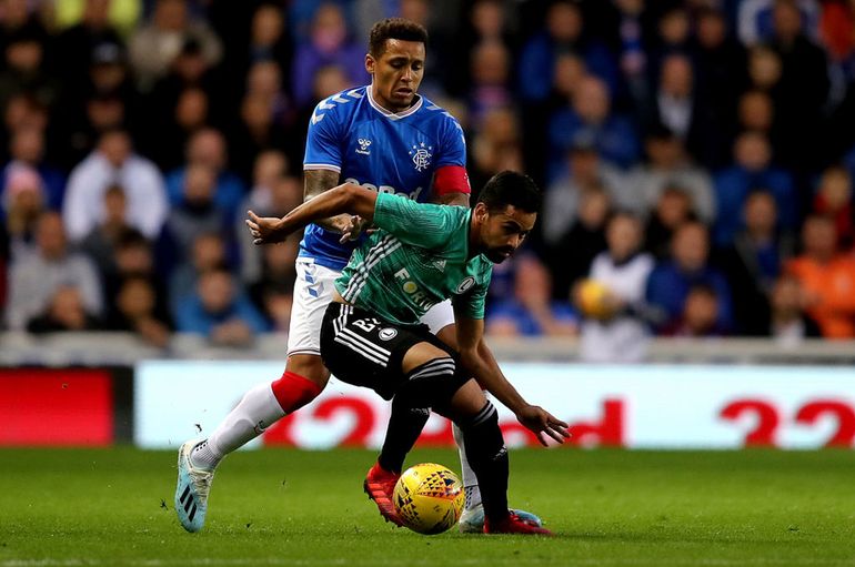 Na zdjęciu: Luquinhas (z przodu) i James Tavernier.