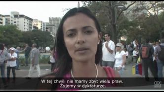 Protest opozycji dzień po zabiciu pracownika służb publicznych podczas próby usunięcia barykady