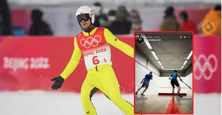 Trenują nawet na urlopie. Polscy skoczkowie uprawiają nowy sport