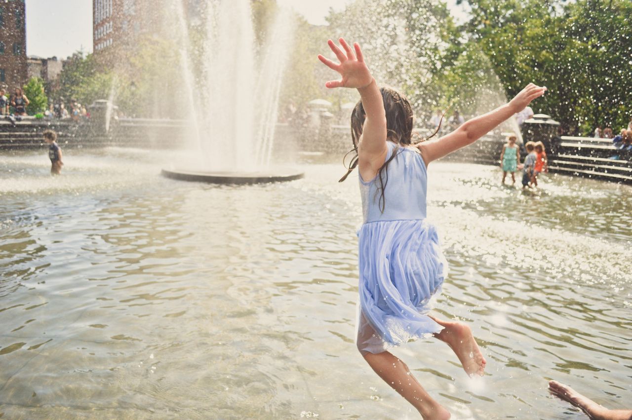 Children also feel such high temperatures