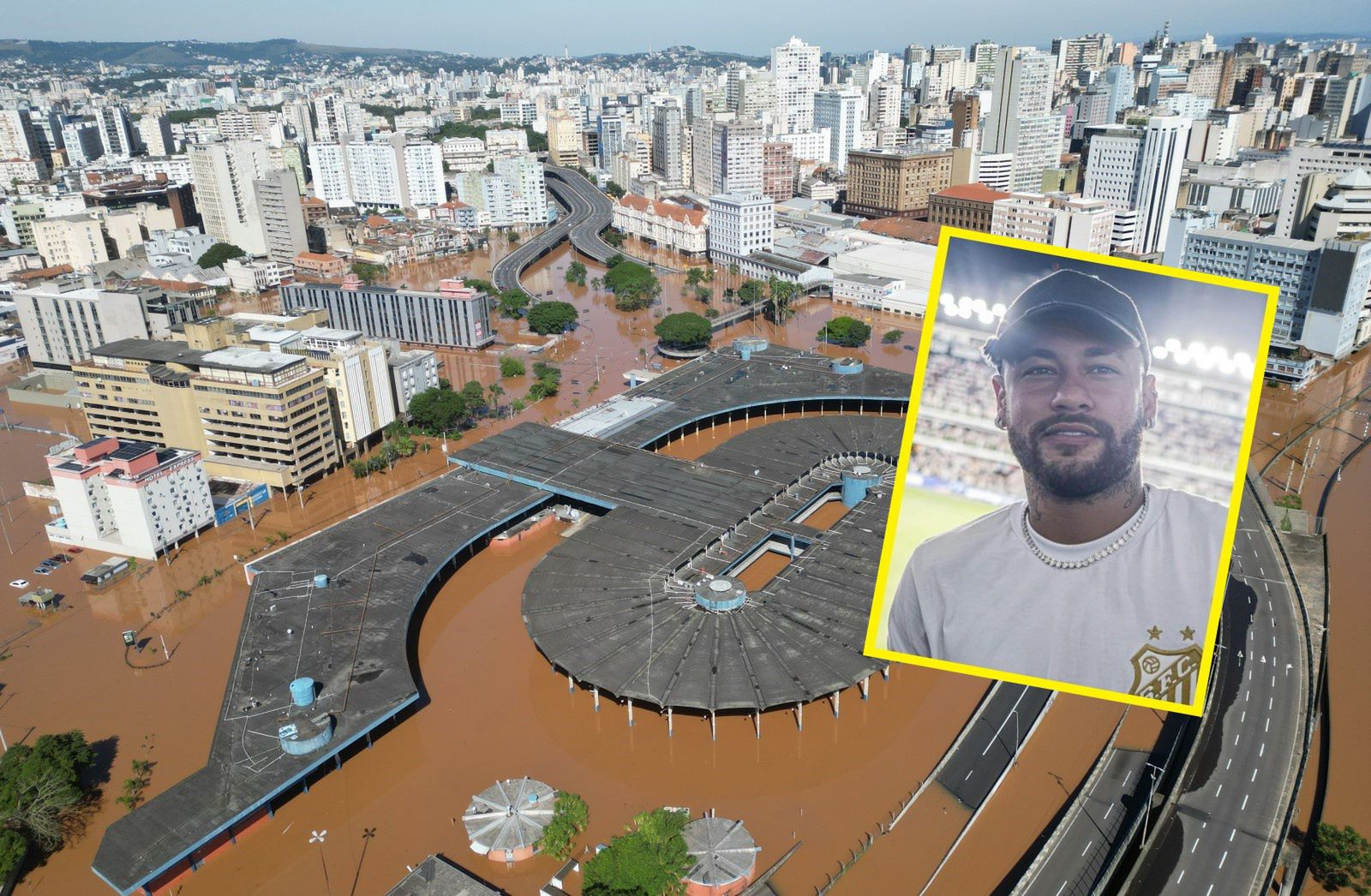 Kataklizm w Brazylii. Neymar wziął sprawy w swoje ręce