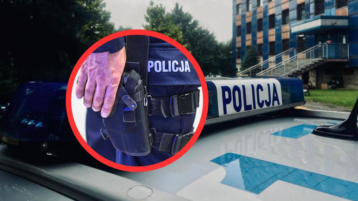 Sosnowiec: Policja zastrzeliła napastnika