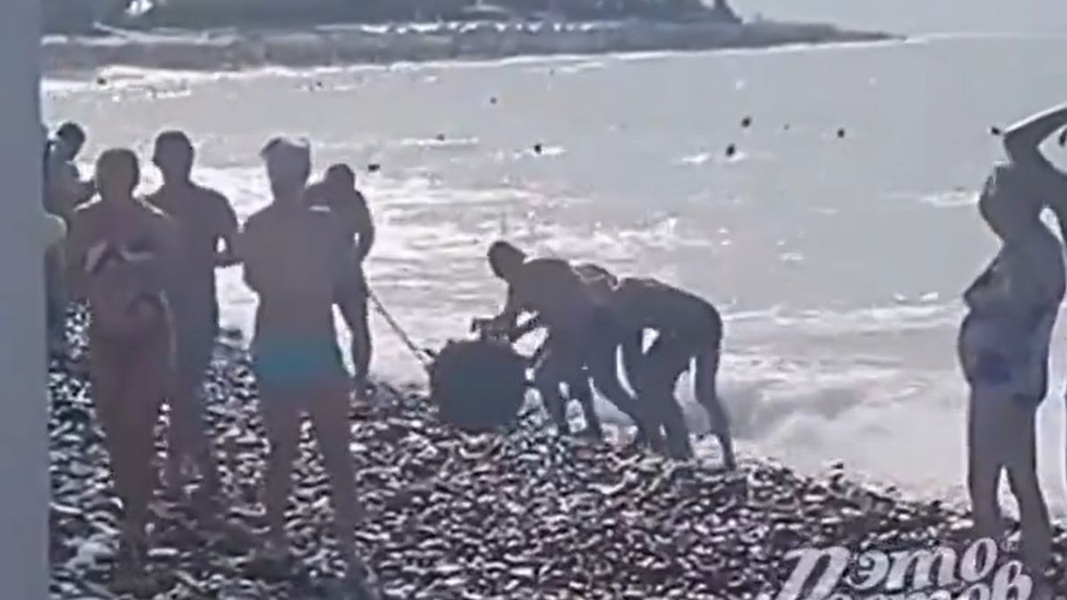 Rosjanie wyłowili minę morską