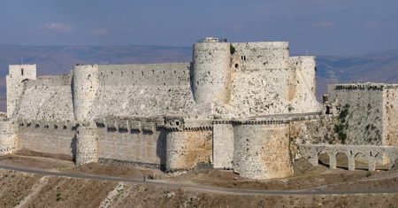 Syryjski reżim przejął zamek Krak de Chevalier w prowincji Hims