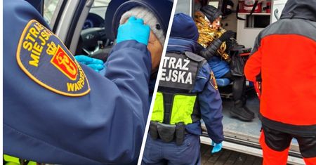 Starsza kobieta upadła na pasach. Natychmiast trafiła do szpitala