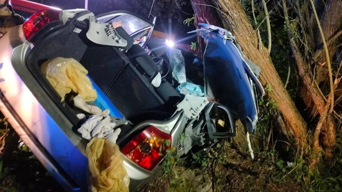 Dramatyczny wypadek. Toyotą jechali nastolatkowie.