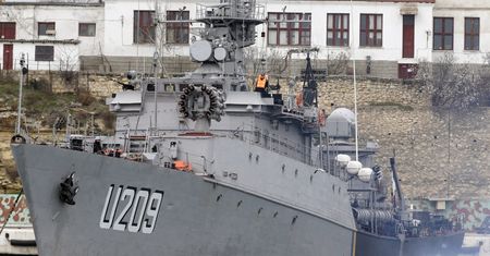 Rosjanie zajęli ukraińską korwetę Ternopil