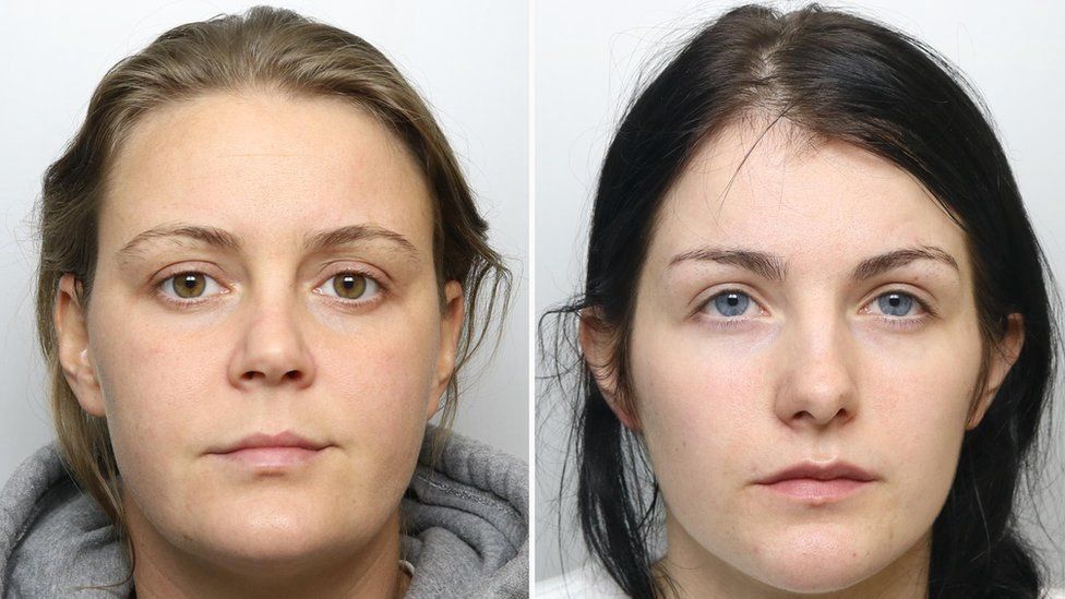 Savannah Brockhill i Frankie Smith (WEST YORKSHIRE POLICE)