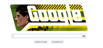 Ayrton Senna - 54. rocznica urodzin. Google pamięta o mistrzu