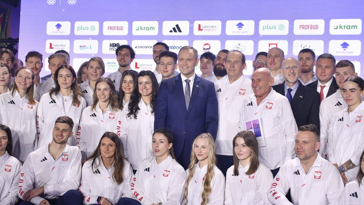 Ślubowanie Olimpijczyków przed IO Mediolan - Cortina, fot. Mieszko Piętka/AKPA