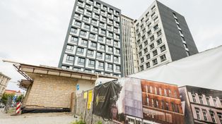 Bydgoszcz: W październiku ekipy mają wrócić na teren dawnego hotelu. Budowa ma potrwać do końca 2026 roku