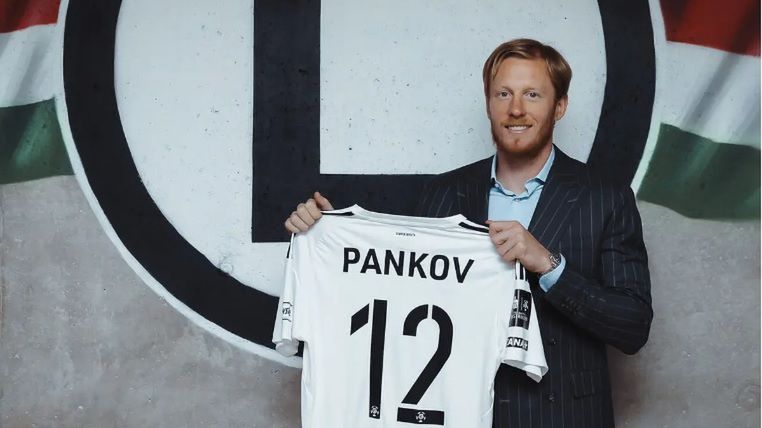 Materiały prasowe / Legia Warszawa / Radovan Pankov po transferze do Legii Warszawa