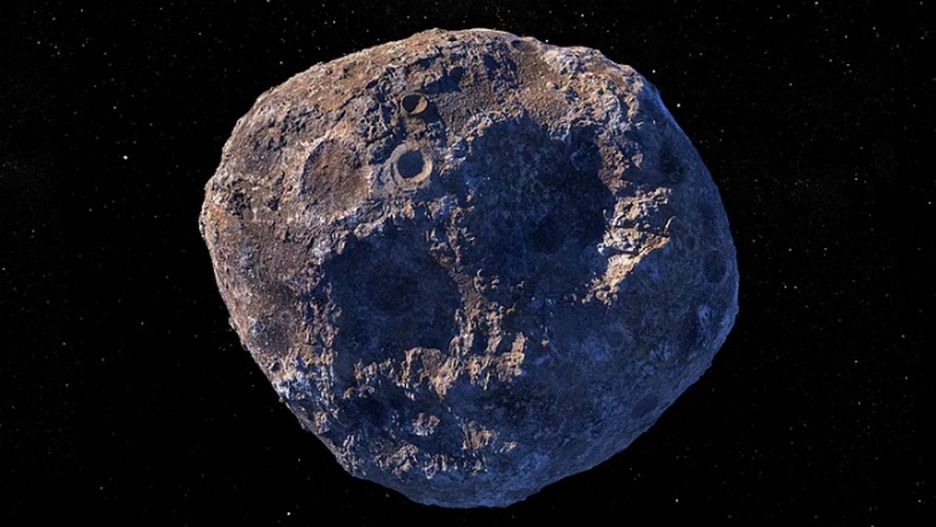 Składająca się w dużej mierze z metali asteroida Psyche