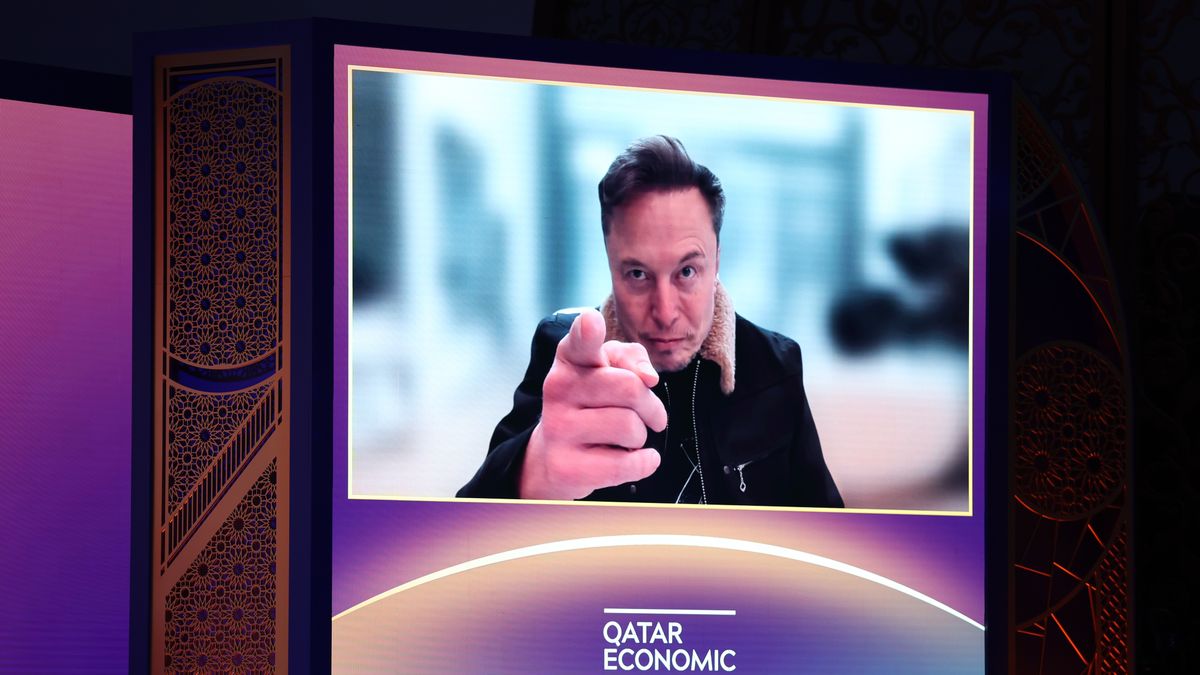 Elon Musk zabrał głos podczas Forum Ekonomicznego w Katarze