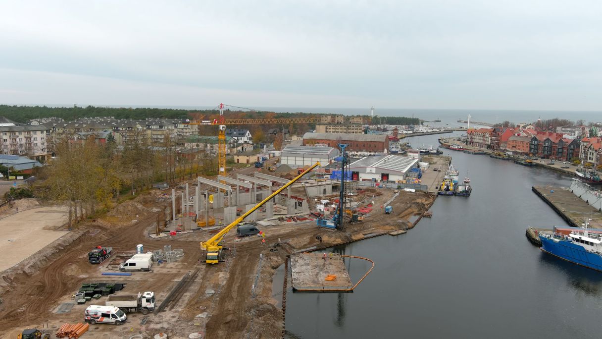 Powstaje baza PGE Baltica w Ustce. Obsłuży największą morską farmę wiatrową