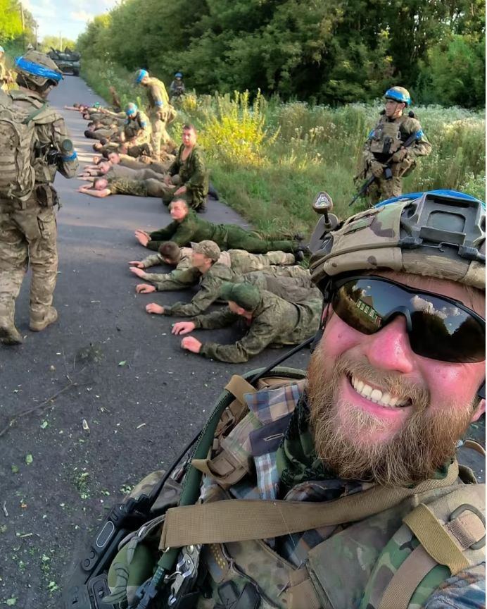 Russische Soldaten in ukrainischer Hand