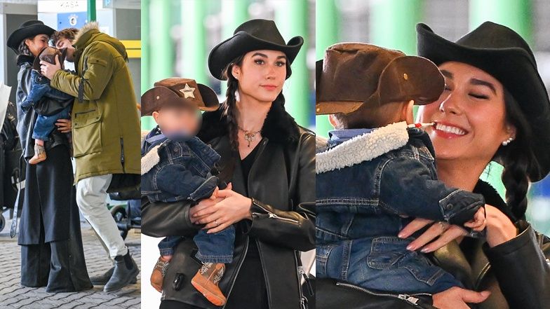 Ida Nowakowska wraca z Teksasu z synkiem przebranym za szeryfa 