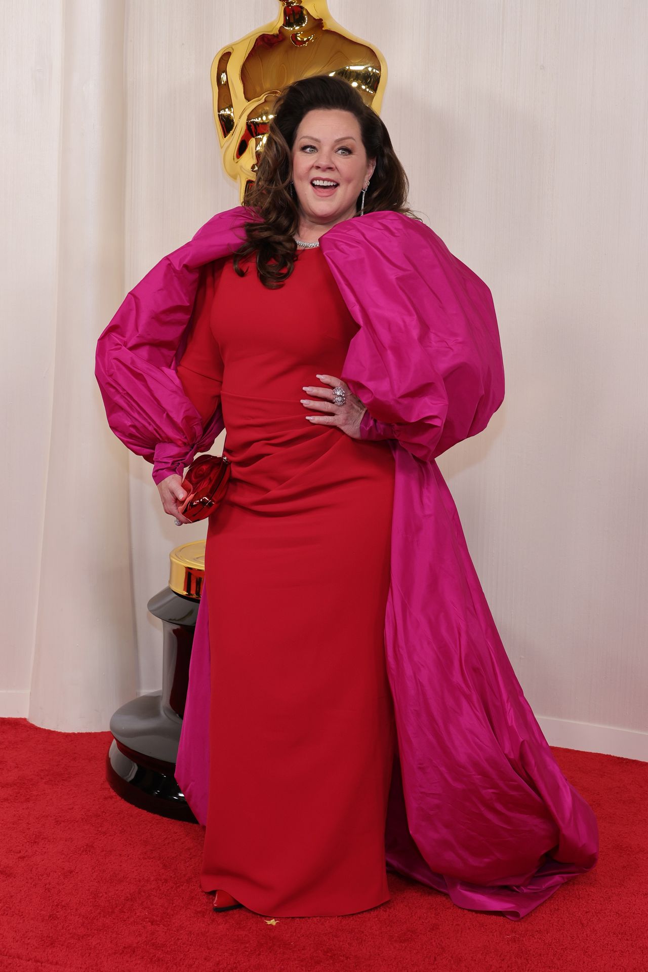 Oscary 2024: Melissa McCarthy na czerwonym dywanie