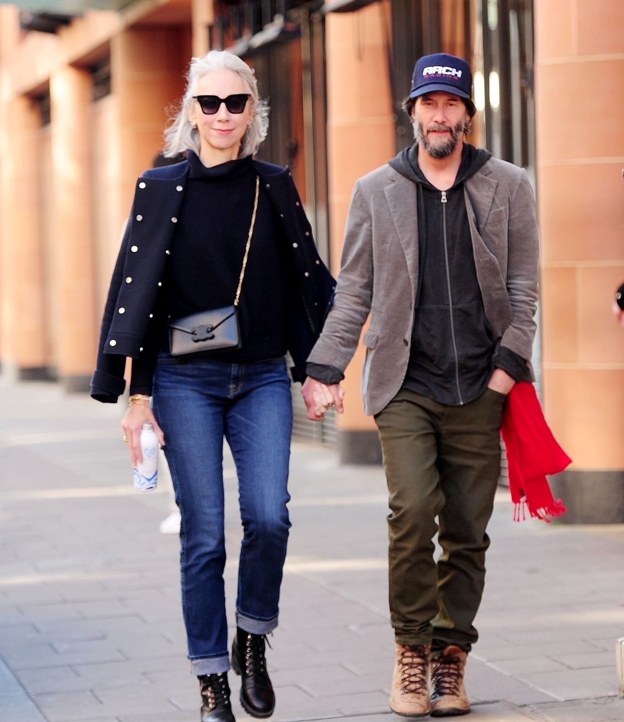 Keanu Reeves i Alexandra Grant