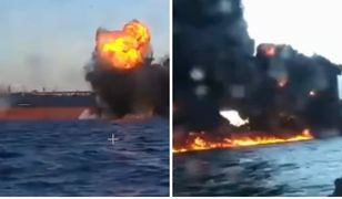 Atak na rosyjski tankowiec koło Bosforu. Jest nagranie