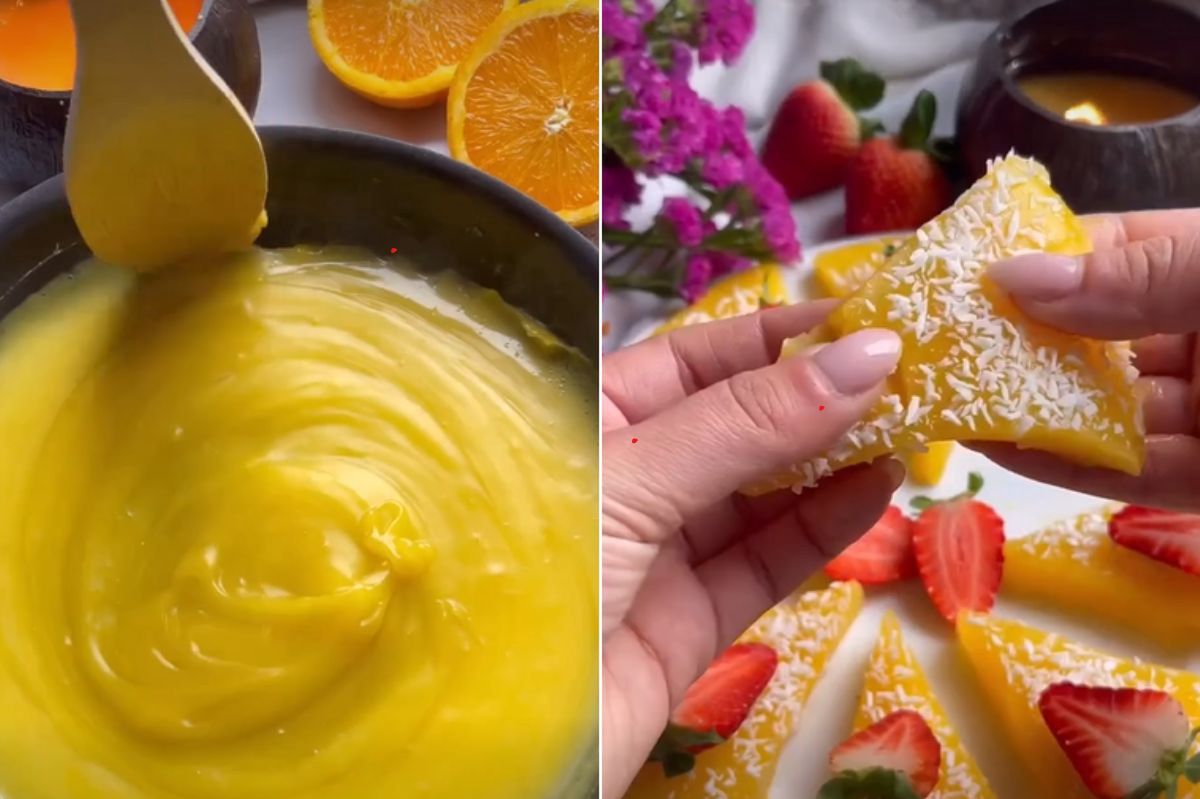 Easy and tasty, transform orange juice and cornstarch into a delightful dessert