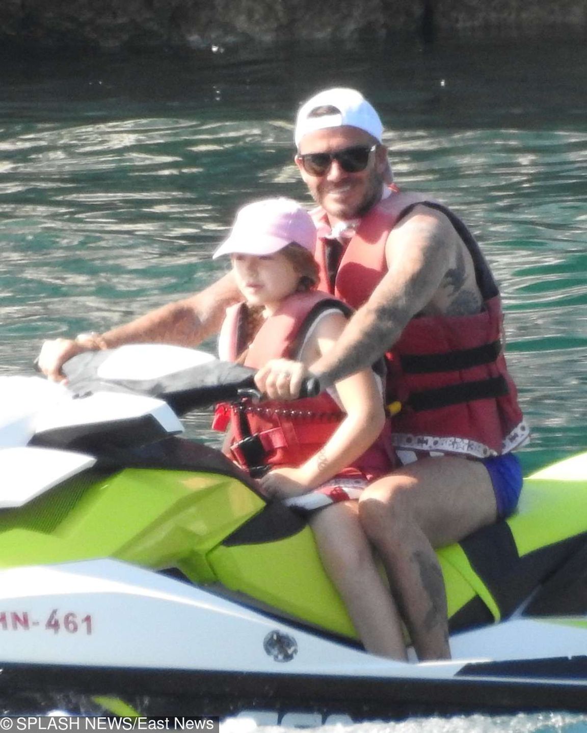 David i Victoria Beckham z dziećmi na wakacjach w Chorwacji