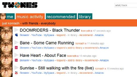 Twones - Last.fm dla stron internetowych 1