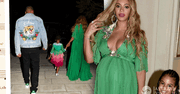 Piękna Beyonce pokazuje spory już brzuch w pięknej kreacji na imprezie