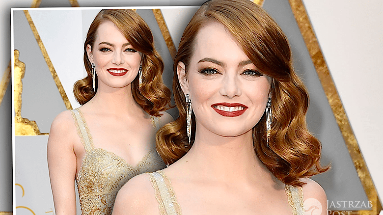 Emma Stone Oscary 2017 kreacja