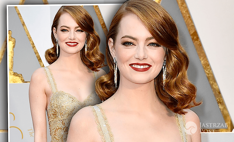 Emma Stone Oscary 2017 kreacja