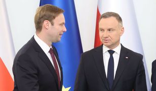 Duda "wystawiony" przez Kijów? Stanowcza reakcja z Pałacu