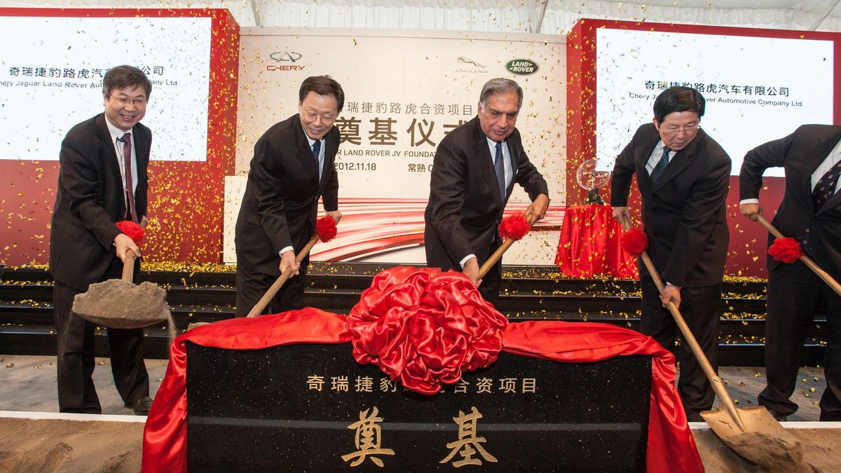 Kamień węgielny pod fabrykę JLR i Chery został wmurowany