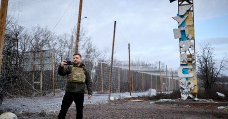 Zełenski zakpił z Putina. Pojawił się w symbolicznym miejscu