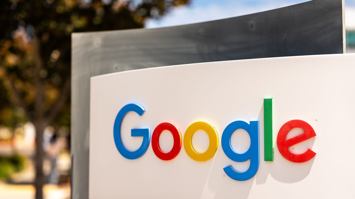 Signage outside the Google headquarters in Mountain View, California, US, on Tuesday, July 21, 2026. Alphabet Inc. is scheduled to release earnings figures on July 22. Photographer: David Paul Morris/Bloomberg via Getty Images
