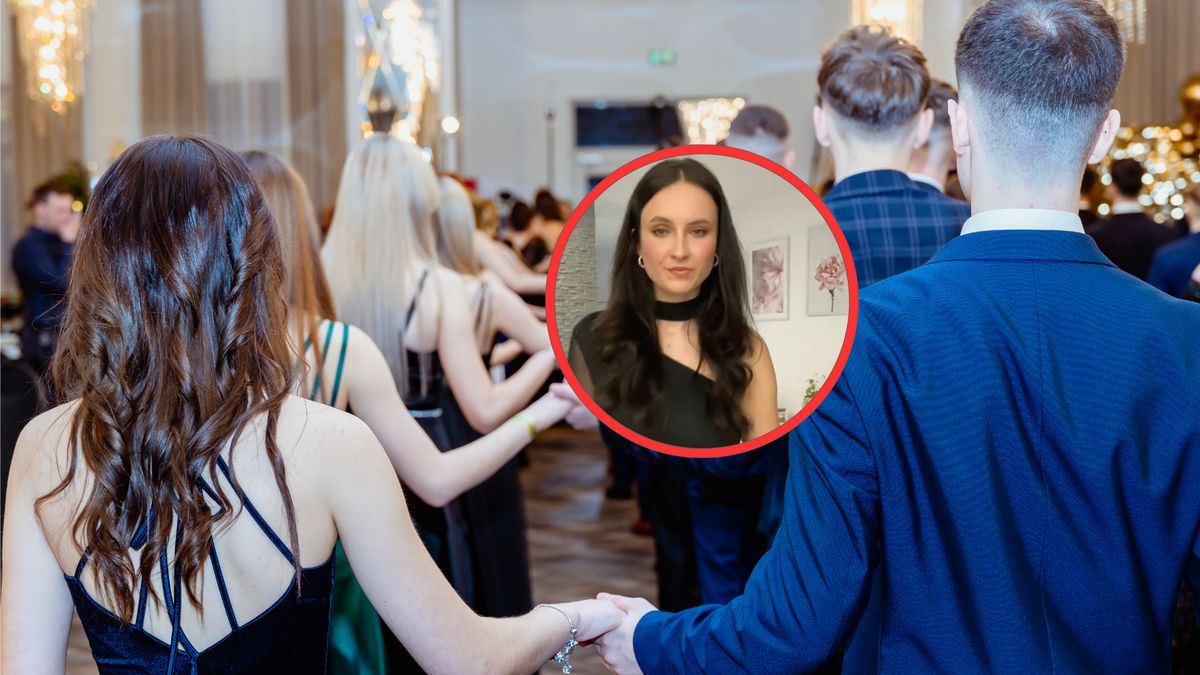 Nauczycielka pokazała, jak ubrała się na studniówkę 