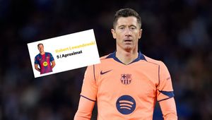 "Ratownik" nie zdążył. Tak hiszpańskie media oceniły Lewandowskiego