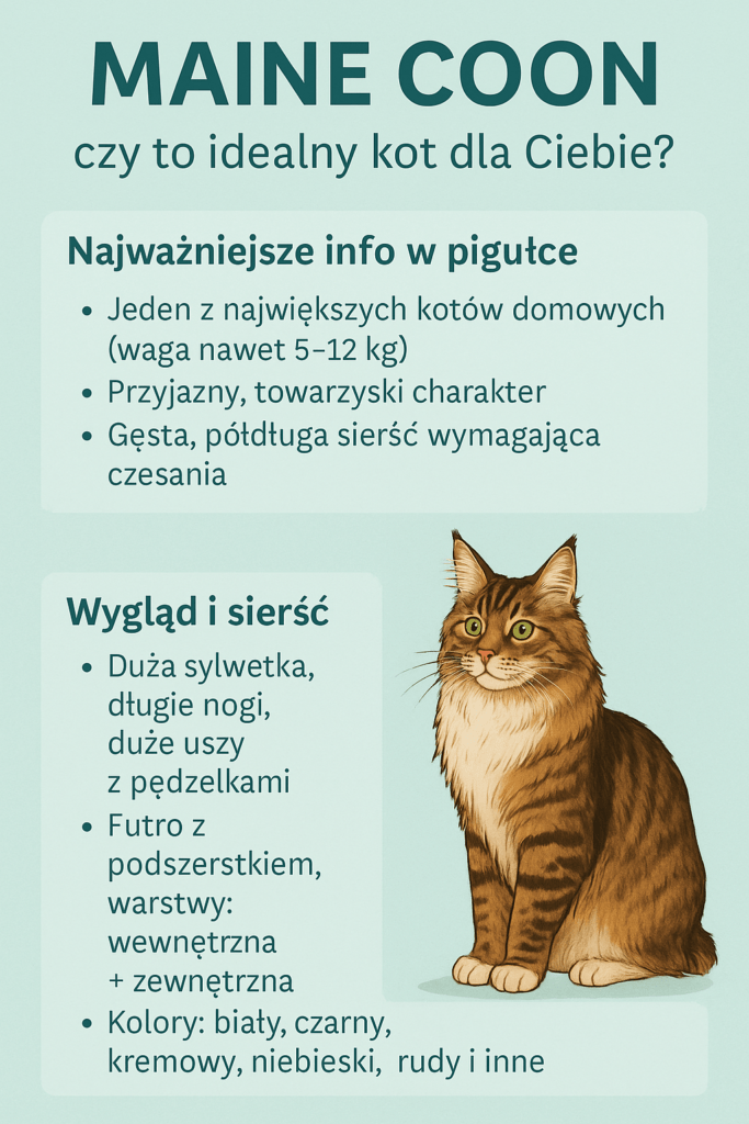 Czy warto mieć kota rasy maine coon?