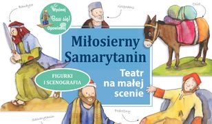 Miłosierny Samarytanin. Teatr na małej scenie. Figurki i scenografia