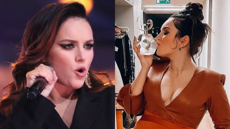 Ewa Farna prezentuje ciążowe kształty na gali muzycznej