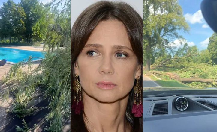 Kinga Rusin ujawnia SKALĘ ZNISZCZEŃ po burzy na Mazurach
